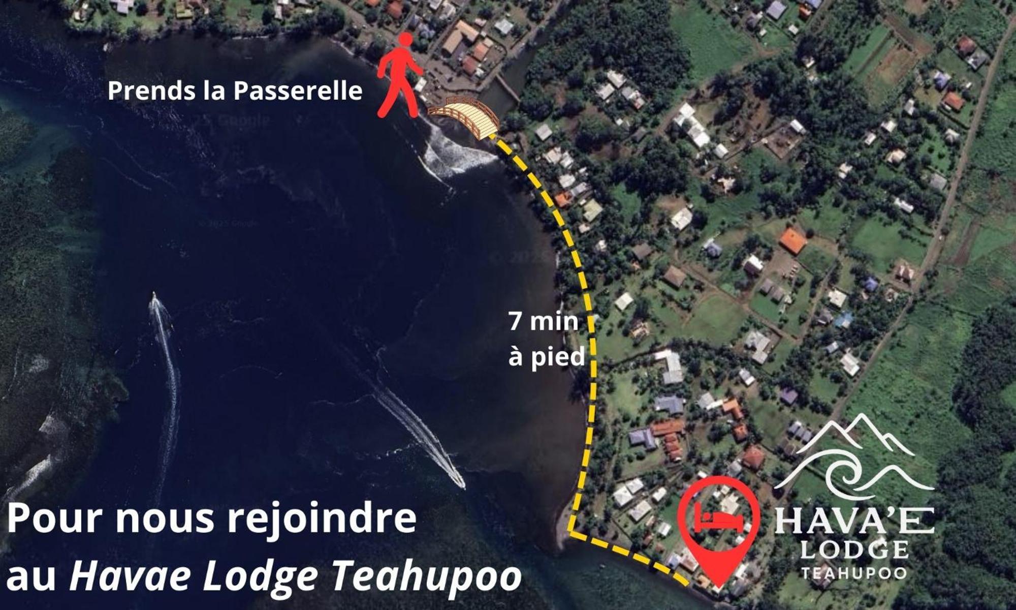 Hava'E Lodge Teahupoo ภายนอก รูปภาพ